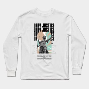 Lady Justice Long Sleeve T-Shirt